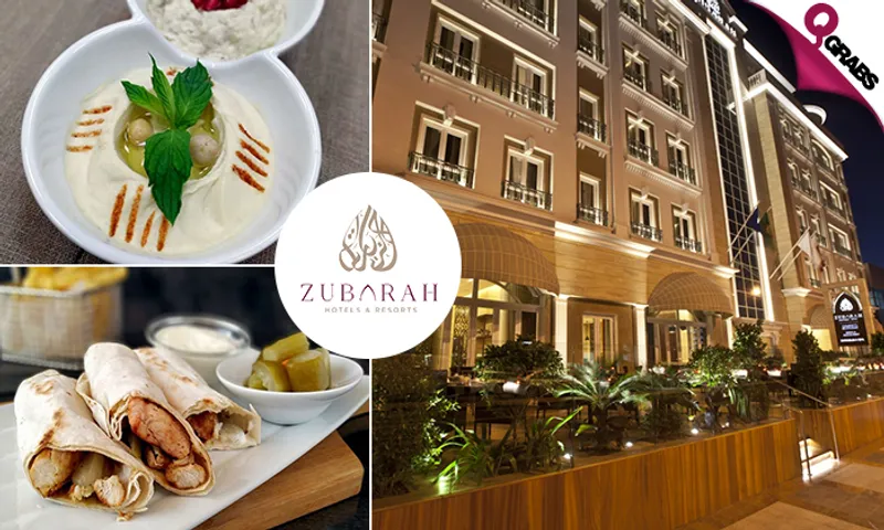 International & Arabic Dishes at Zubarah Boutique Hotel!